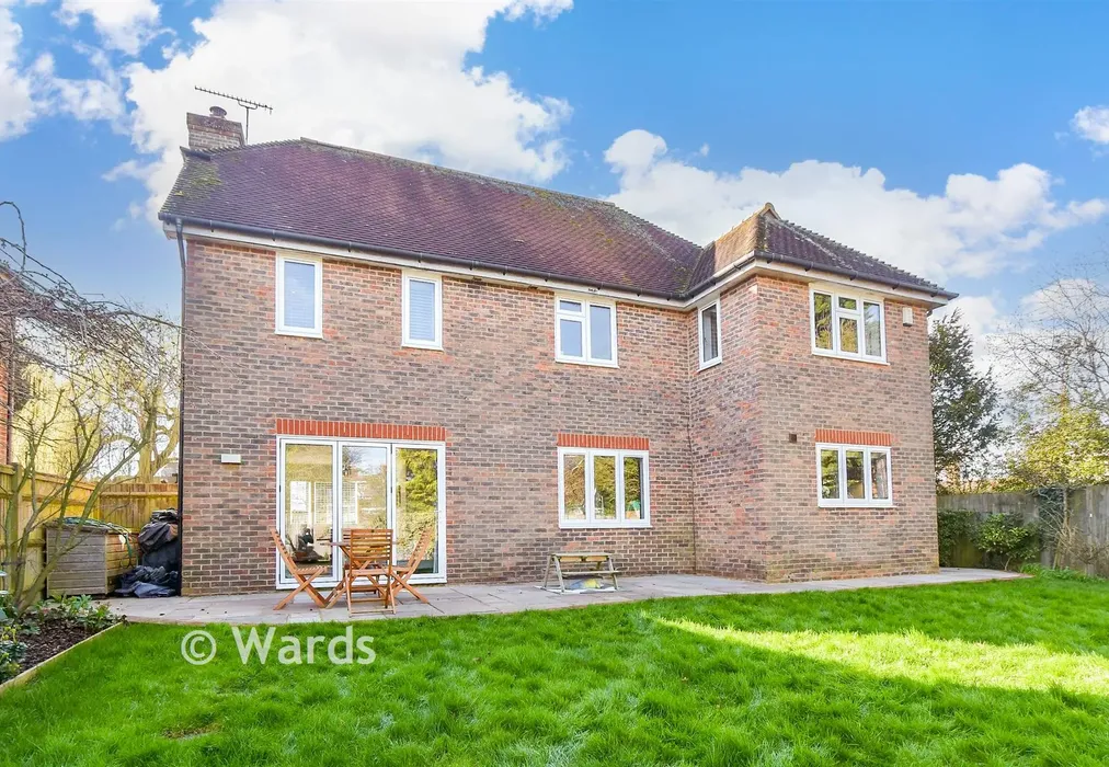 Rear Elevation - Woodcocks, Headcorn, Nr Ashford, Kent - Wards of Kent