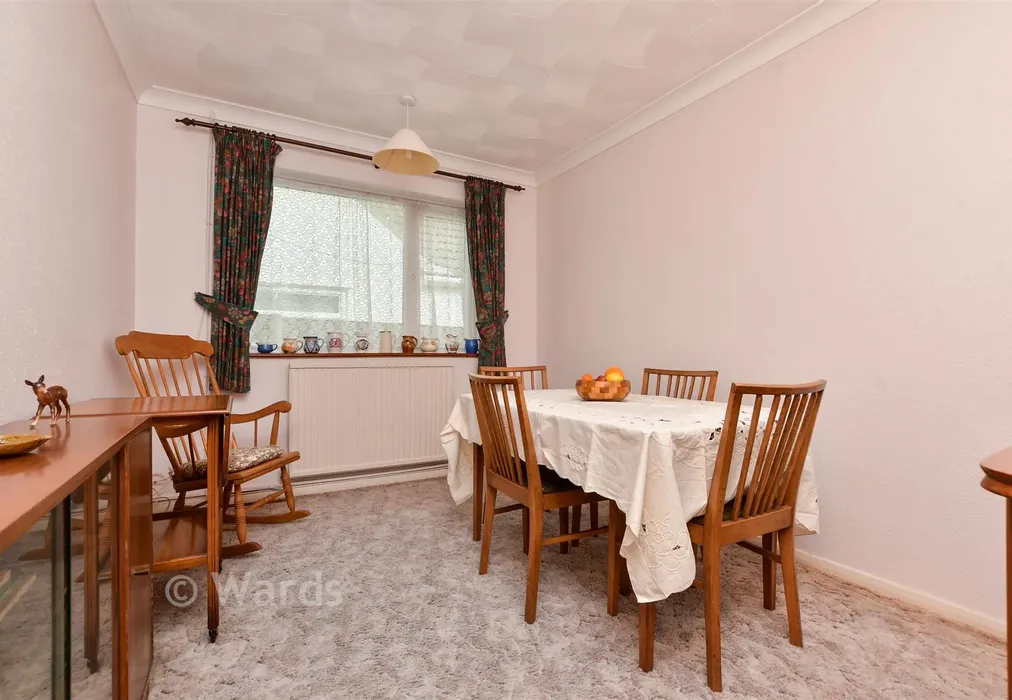 Bedroom 3 (used as a dining room ) - David Avenue, Cliftonville, Margate, Kent - Wards of Kent