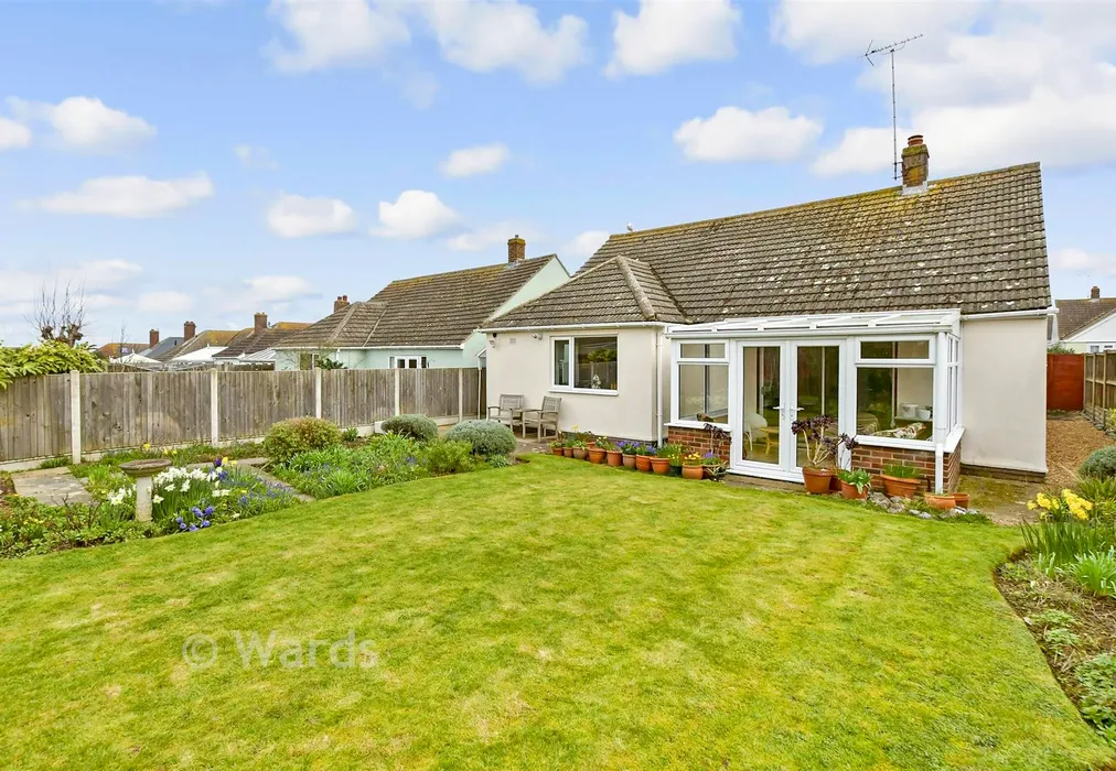 Rear Garden - David Avenue, Cliftonville, Margate, Kent - Wards of Kent