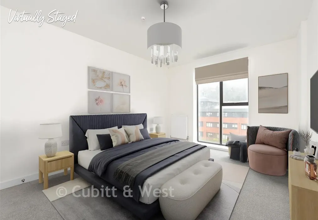 Bedroom - Albion Yard, Brook Road, Redhill, Surrey - Wards of Kent