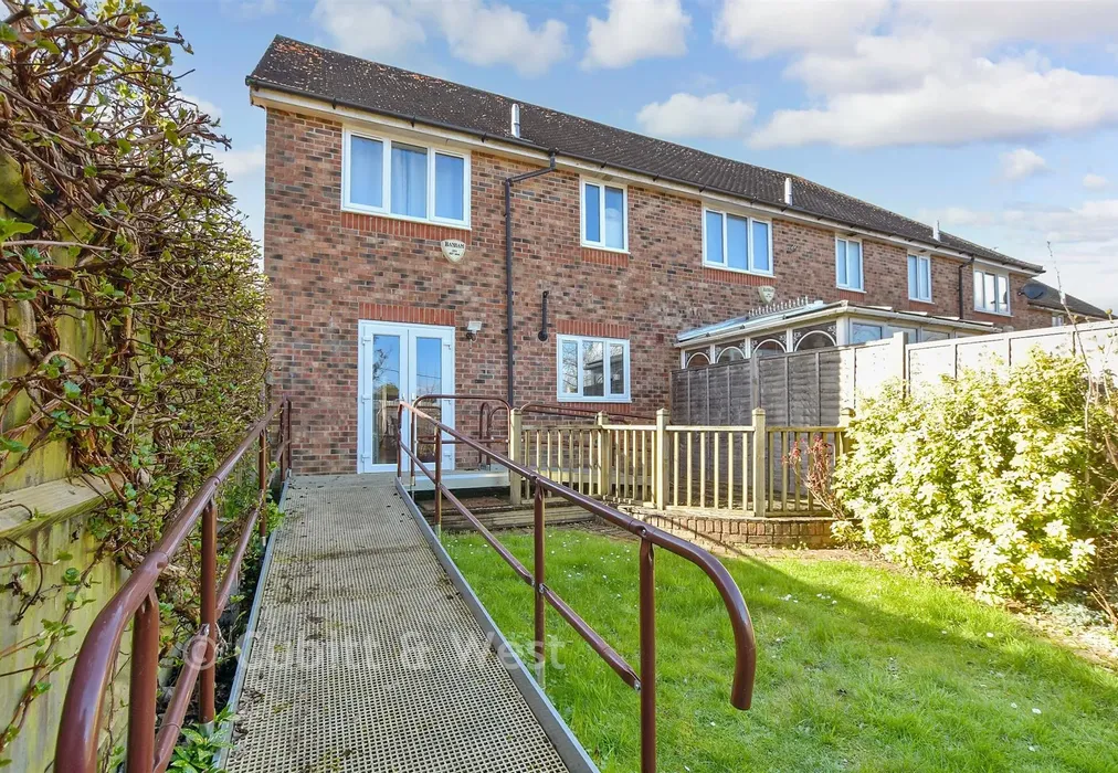 Rear Elevation - Bakers Close, Southwater, Horsham, West Sussex - Wards of Kent