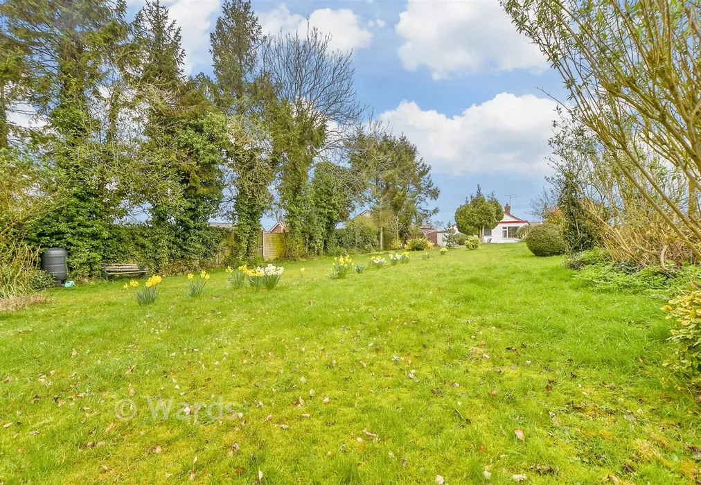 Rear Garden - New House Lane, Canterbury, Kent - Wards of Kent