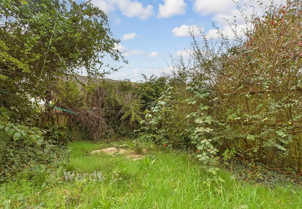 Rear Garden - Goudhurst Close, Canterbury, Kent - Wards of Kent