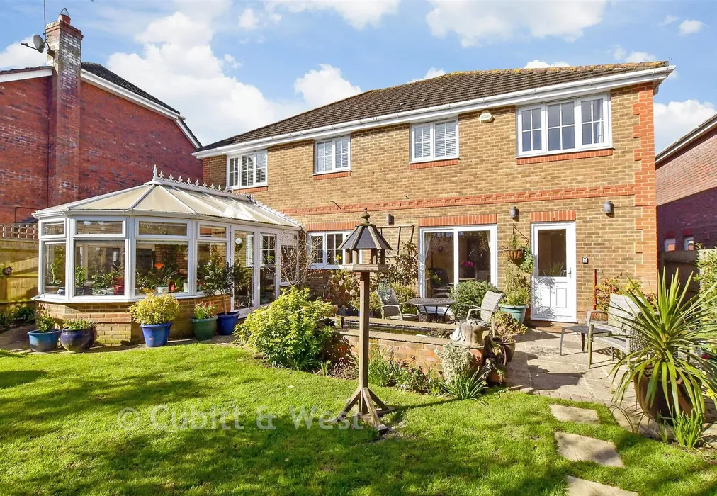 Rear Elevation - Willard Way, Ashington, West Sussex - Wards of Kent