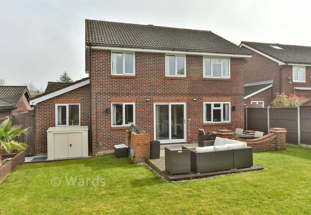 Rear Elevation (Original) - Howells Close, West Kingsdown, Sevenoaks, Kent - Wards of Kent