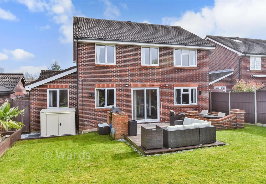 Rear Elevation - Howells Close, West Kingsdown, Sevenoaks, Kent - Wards of Kent
