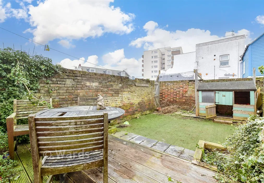 Rear Garden - Underdown Road, Herne Bay, Kent - Wards of Kent