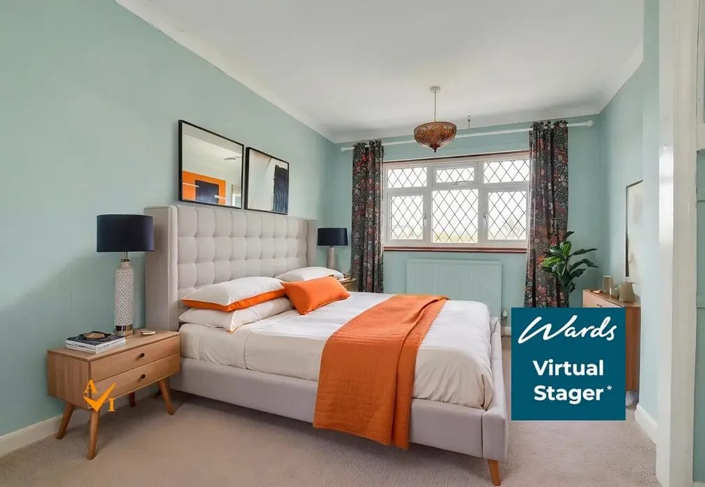 Bedroom 2 (Contemporary style) - St. Mildred's Avenue, Birchington, Kent - Wards of Kent