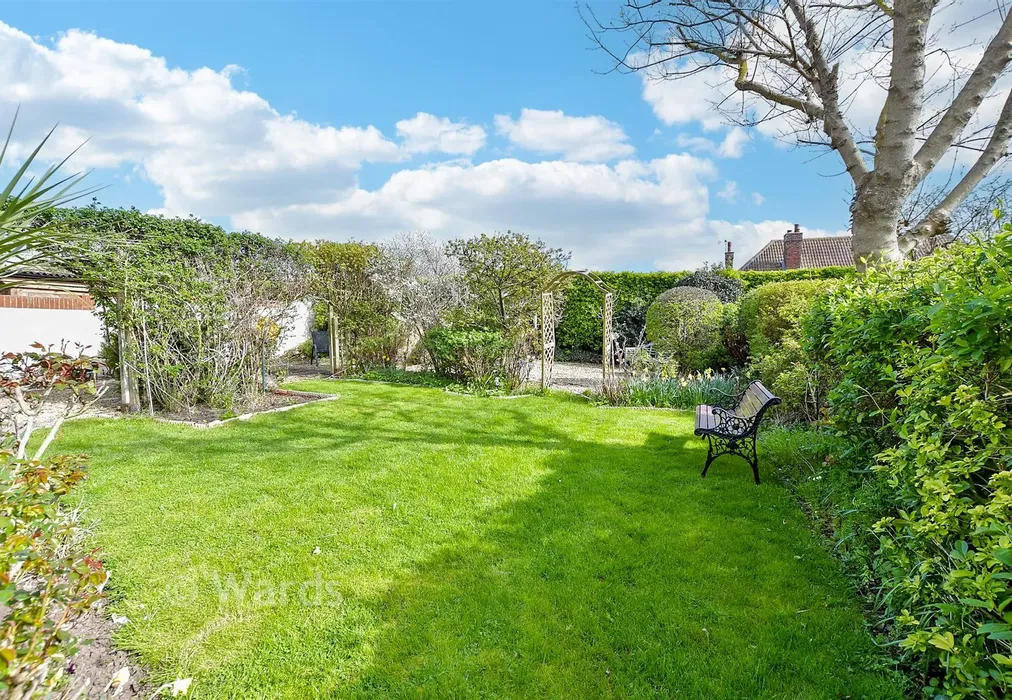 Rear Garden - St. Mildred's Avenue, Birchington, Kent - Wards of Kent