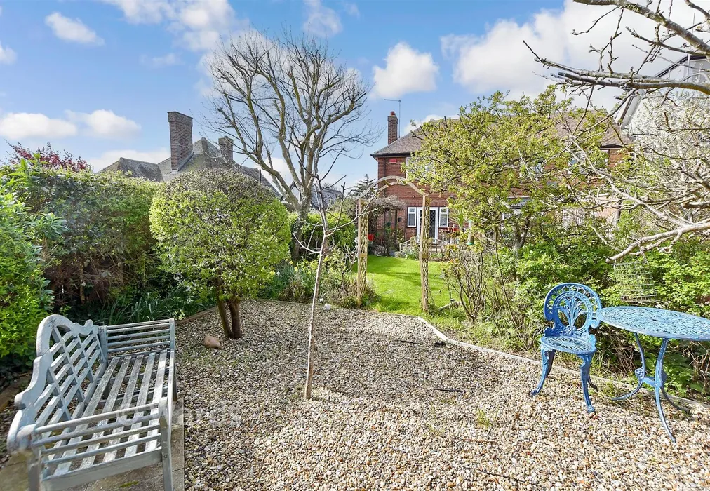 Rear Garden - St. Mildred's Avenue, Birchington, Kent - Wards of Kent