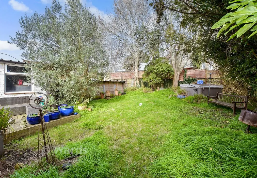 Rear Garden - Maison Dieu Road, Dover, Kent - Wards of Kent