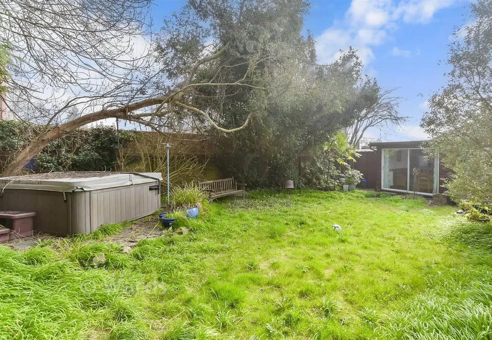 Rear Garden - Maison Dieu Road, Dover, Kent - Wards of Kent