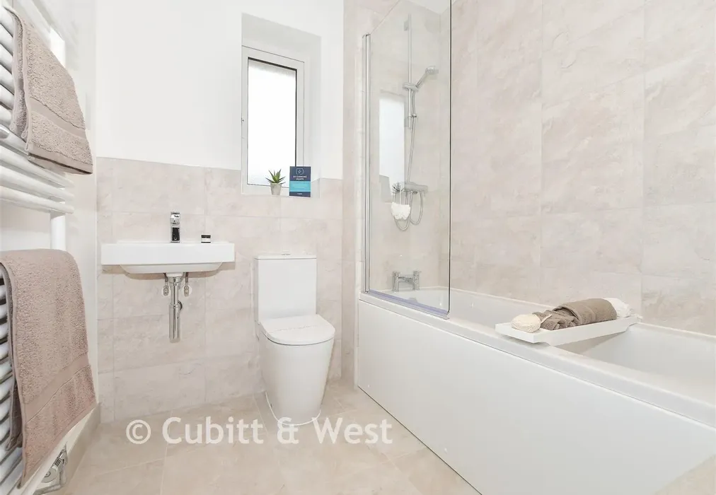 Bathroom - Wittering Place, Lapwing Walk, West Wittering, Chichester, West Sussex - Wards of Kent