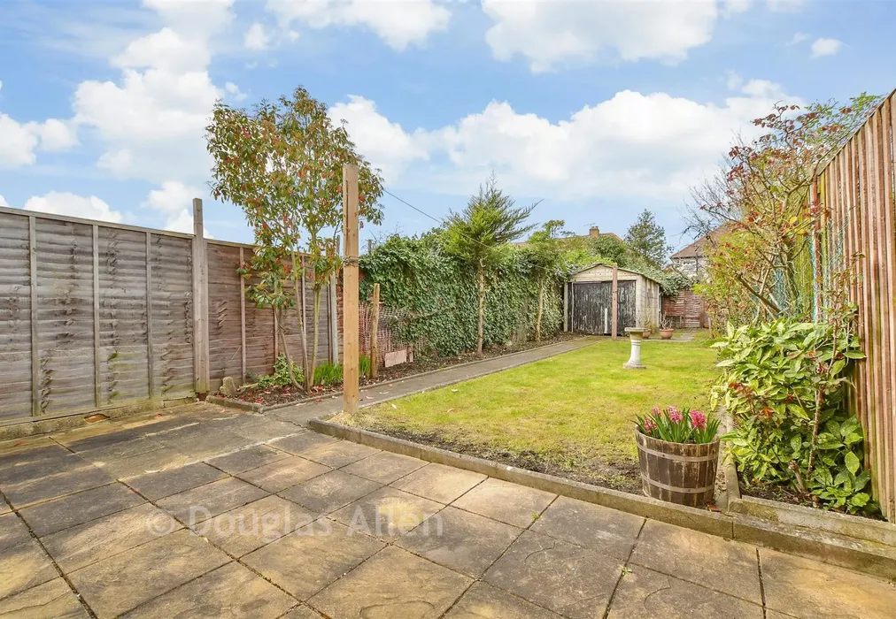 Rear Garden - Brian Road, Chadwell Heath, Essex - Wards of Kent