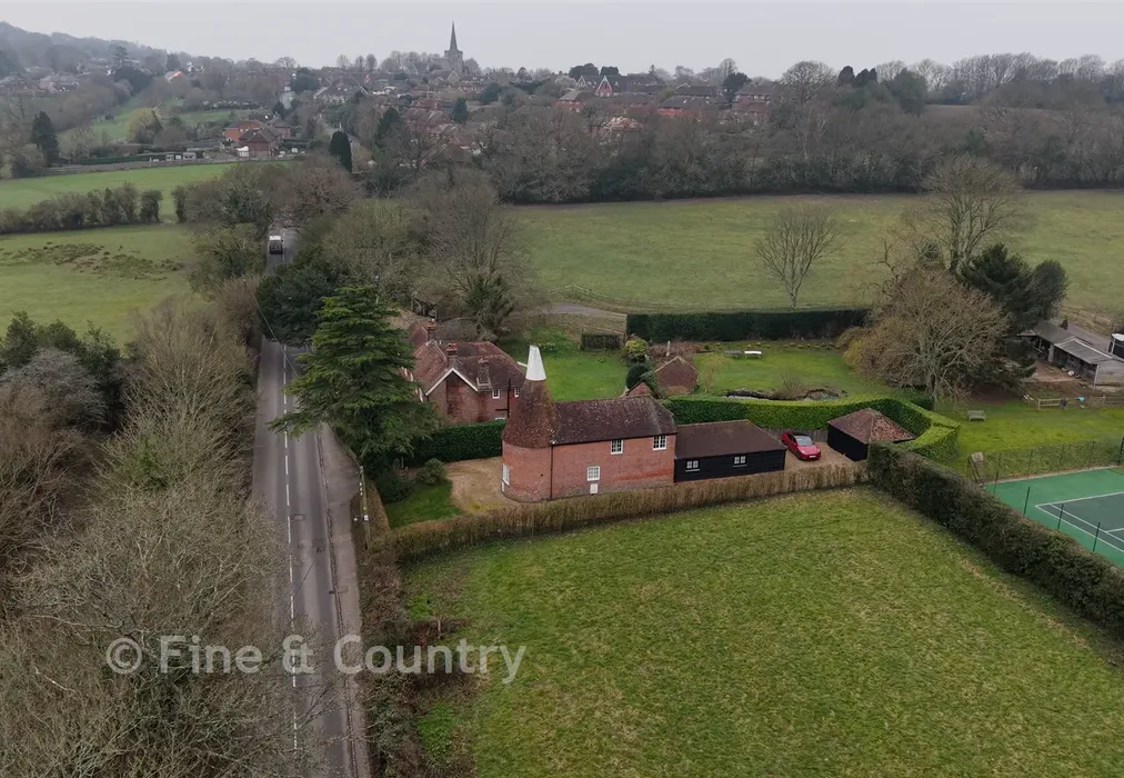 Aerial - Station Road, Rotherfield, Crowborough, East Sussex - Wards of Kent