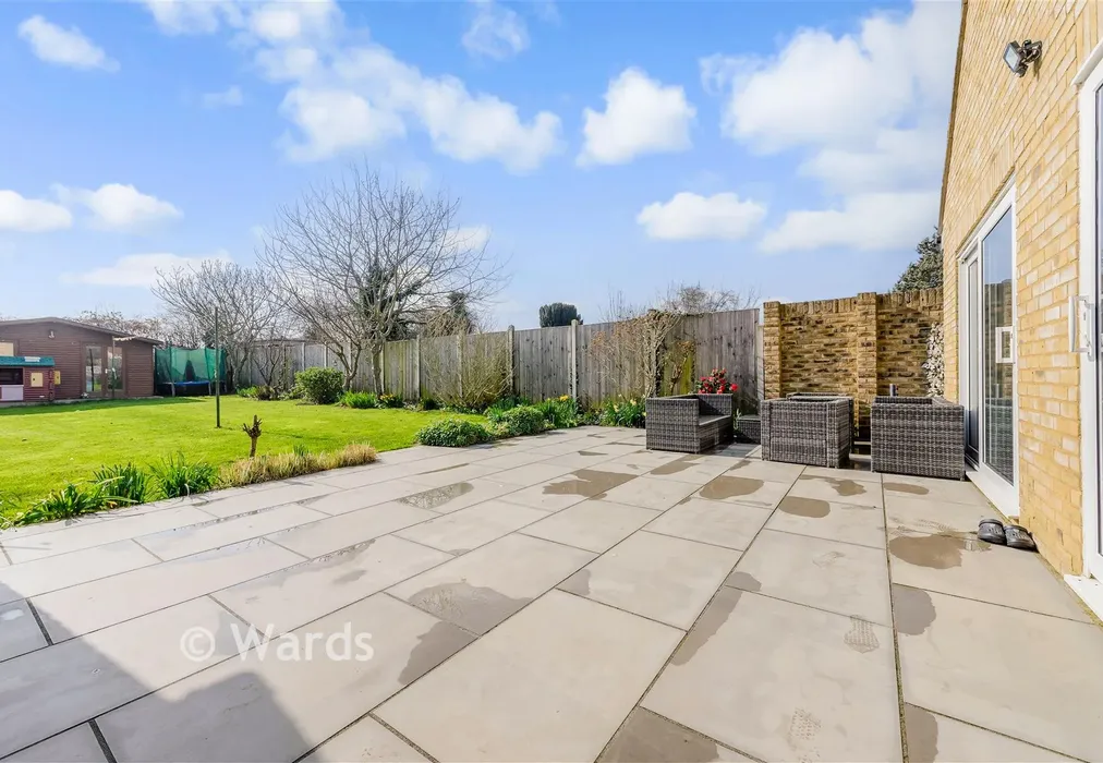 Rear Garden - London Road, Sittingbourne, Kent - Wards of Kent