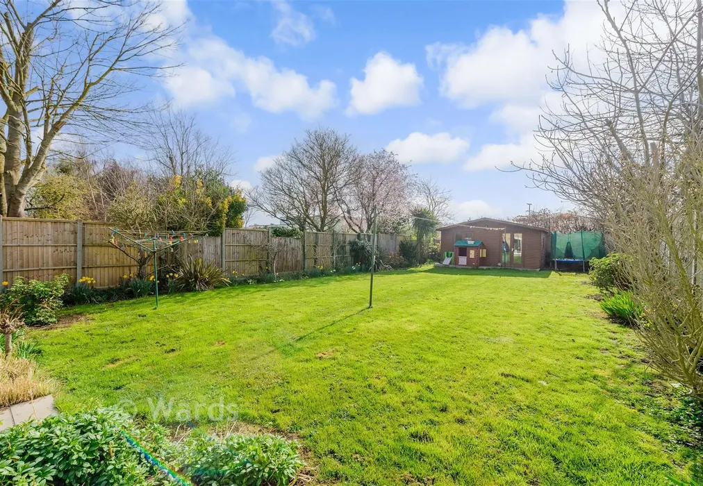 Rear Garden - London Road, Sittingbourne, Kent - Wards of Kent