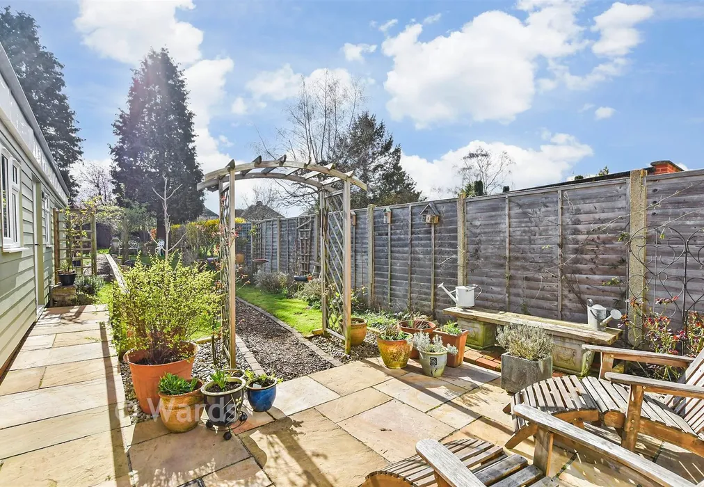 Rear Garden - Plains Avenue, Maidstone, Kent - Wards of Kent