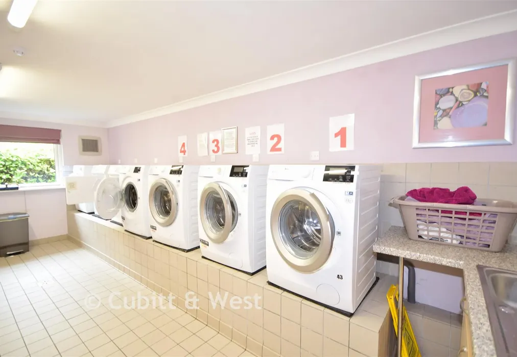 Communal Laundry Room - Anchorage Court, Marine Parade East, Lee-On-The-Solent, Hampshire - Wards of Kent
