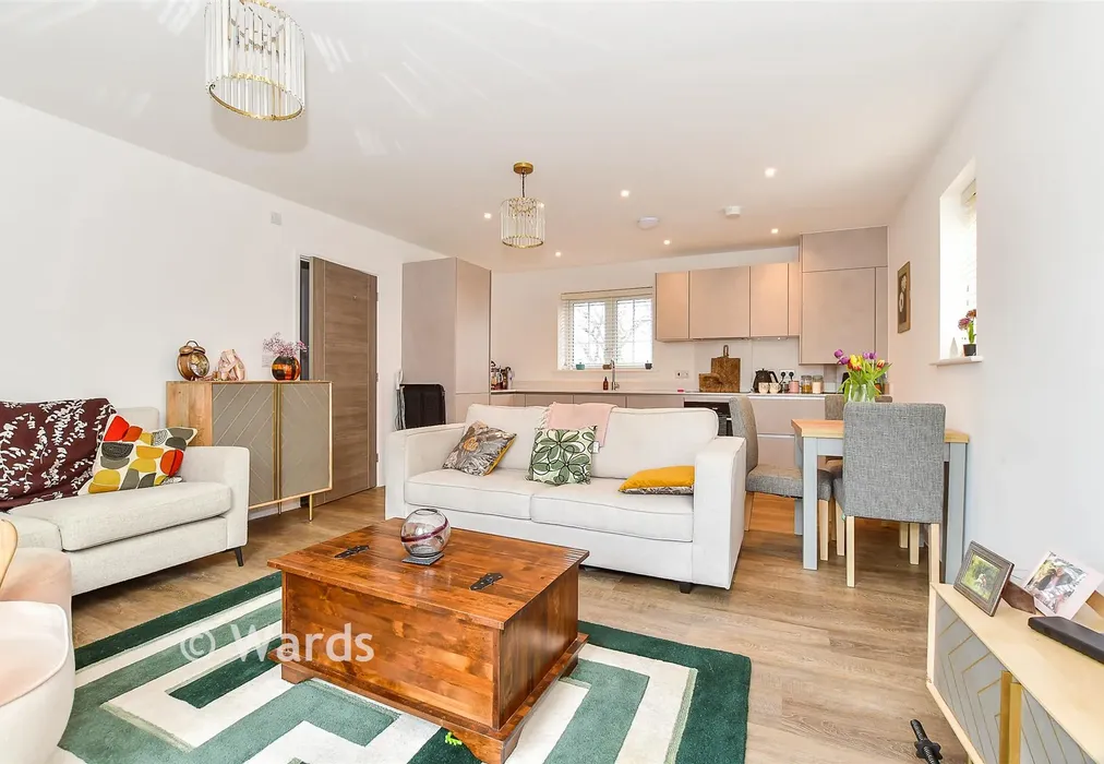 Lounge/ Kitchen/ Diner - Elizabeth Gardens, Northiam, Rye, East Sussex - Wards of Kent