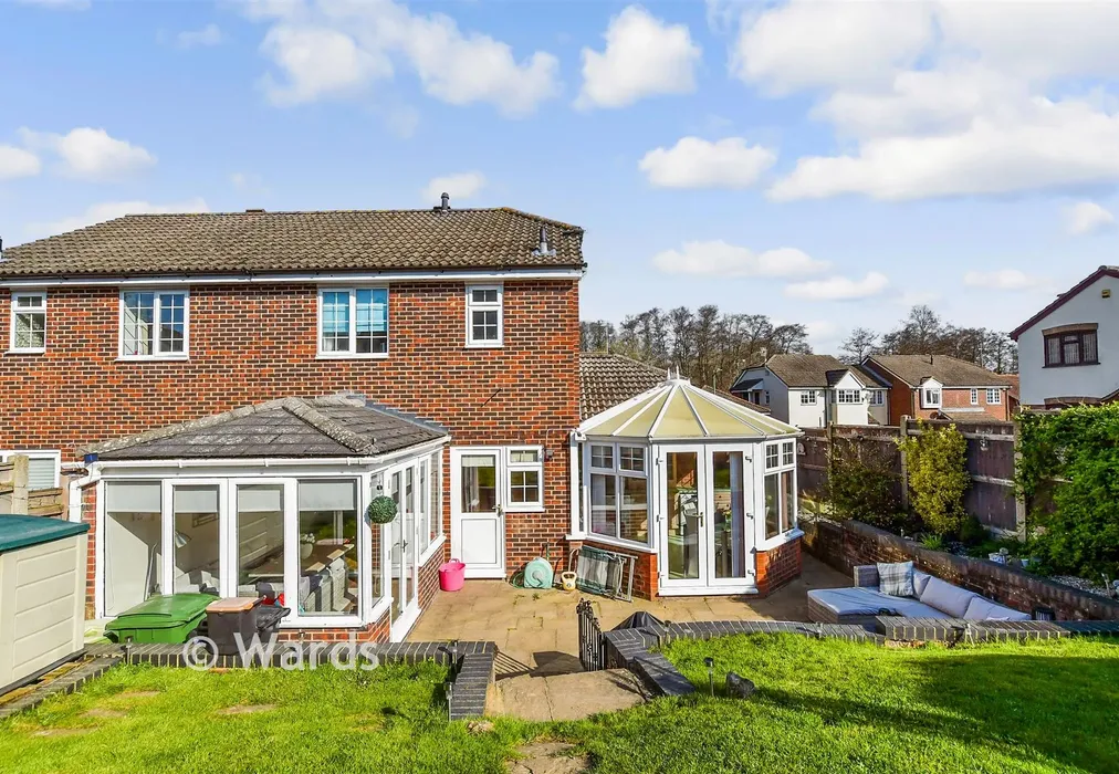 Rear Elevation - Cotswold Gardens, Downswood, Maidstone, Kent - Wards of Kent