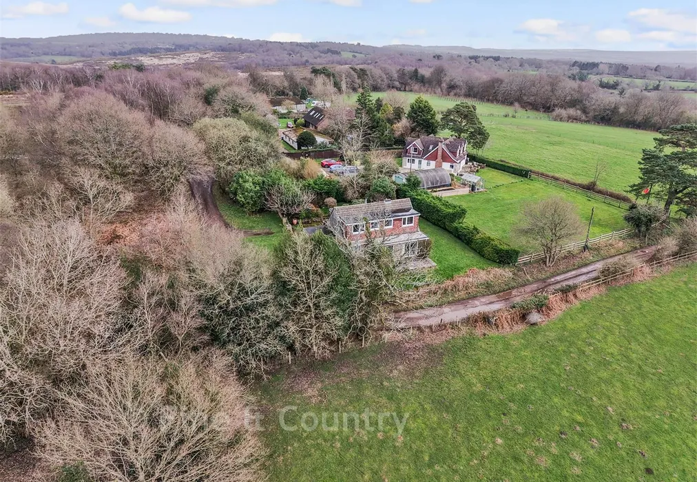 Aerial - New Road, Duddleswell, Uckfield, East Sussex - Wards of Kent