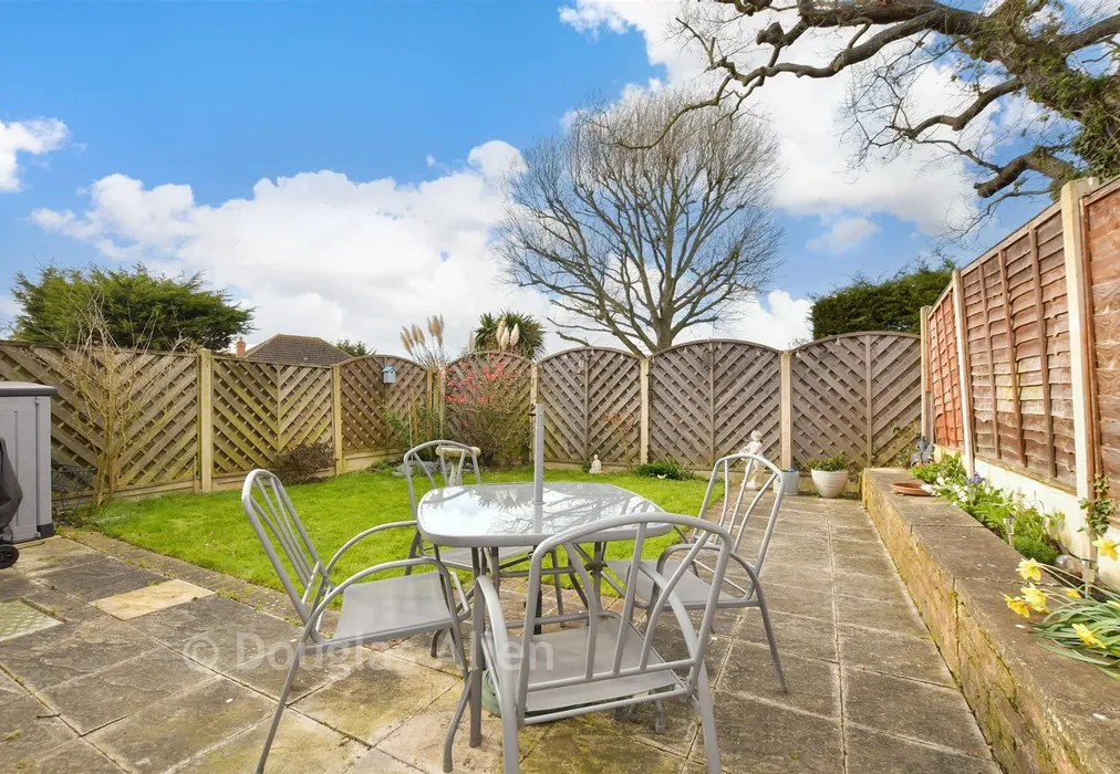 Rear Garden - Viking Way, Runwell, Wickford, Essex - Wards of Kent