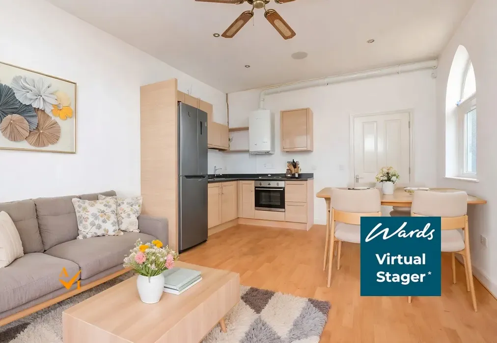 Lounge/Dining Room (Nordic style) - Adelaide Gardens, Ramsgate, Kent - Wards of Kent