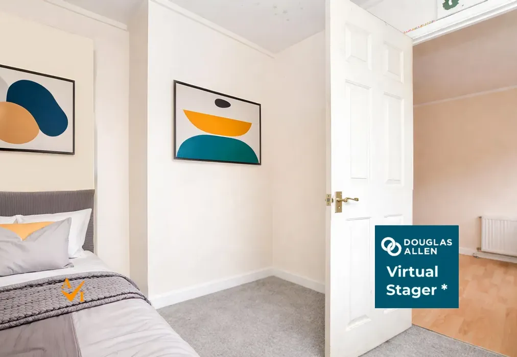 Bedroom (Nordic style) - The Upway, Basildon, Essex - Wards of Kent