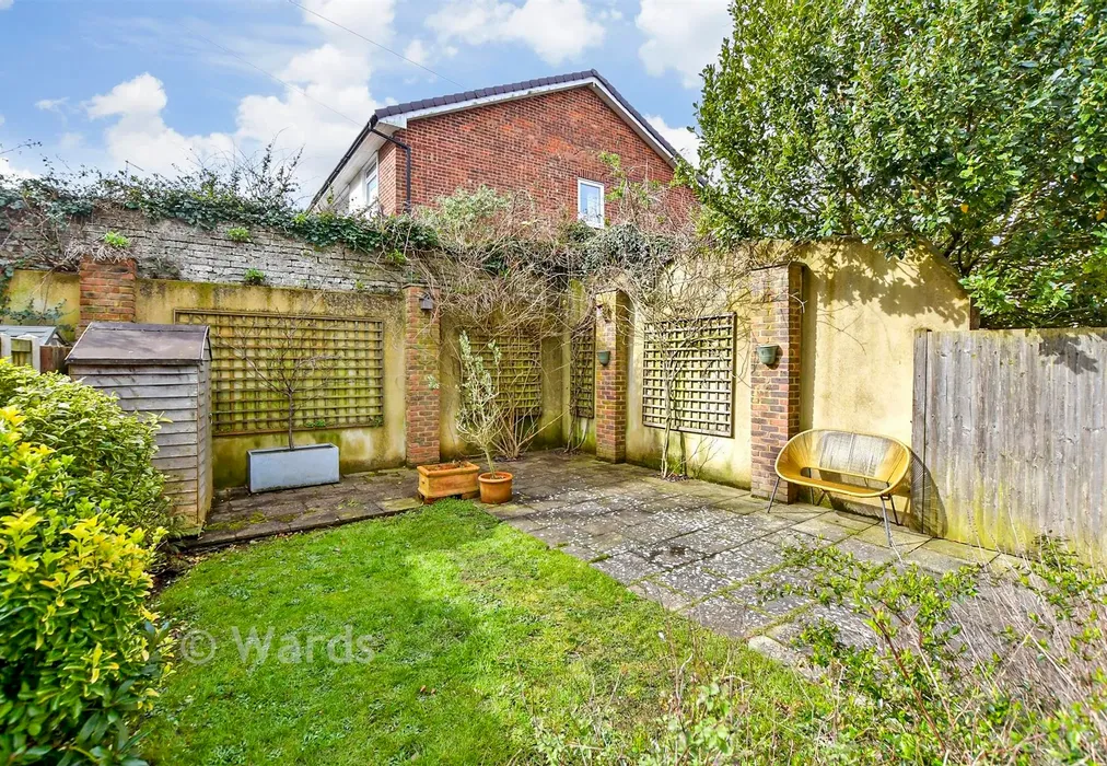 Rear Garden - Well Lane, St Margarets-At-Cliffe, Dover, Kent - Wards of Kent