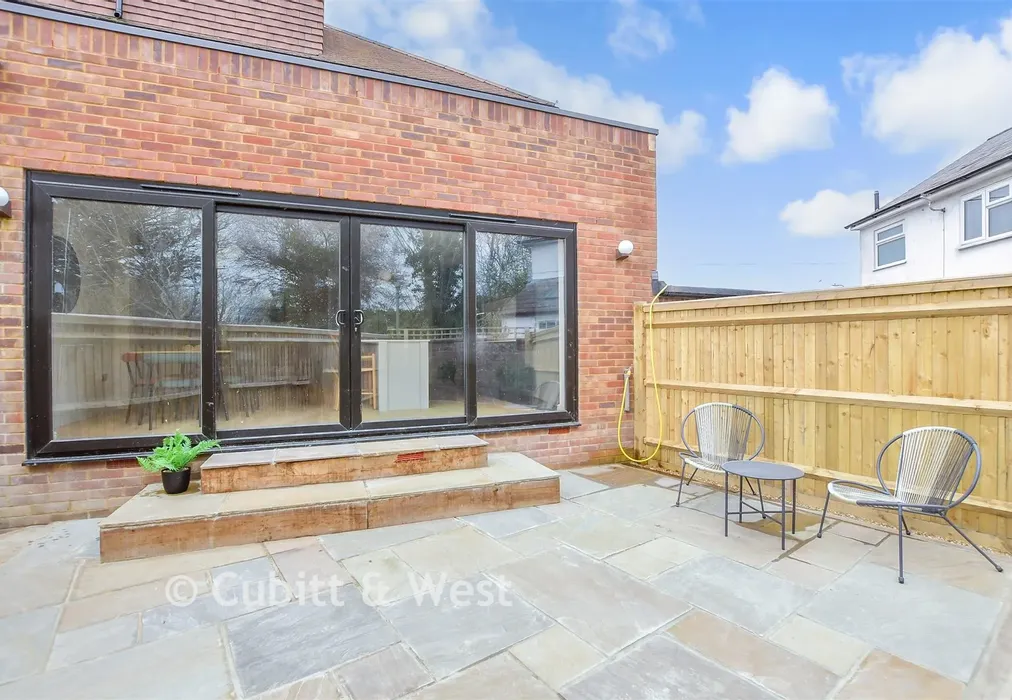 Patio / Decking - Overhill Drive, Brighton, East Sussex - Wards of Kent