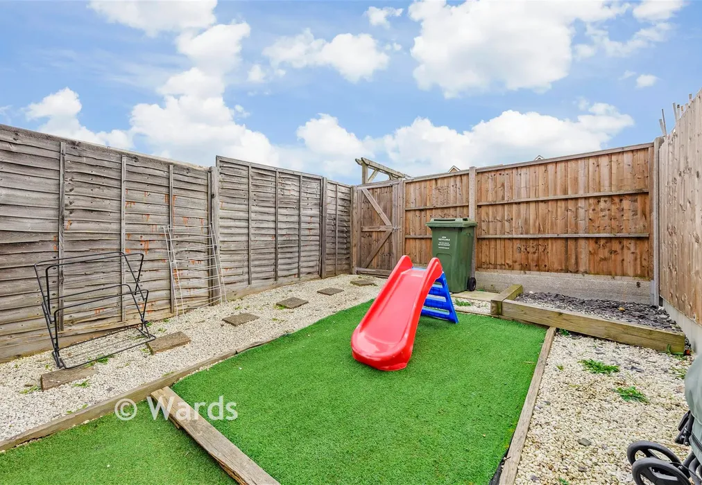 Rear Garden - Watling Street, Dartford, Kent - Wards of Kent
