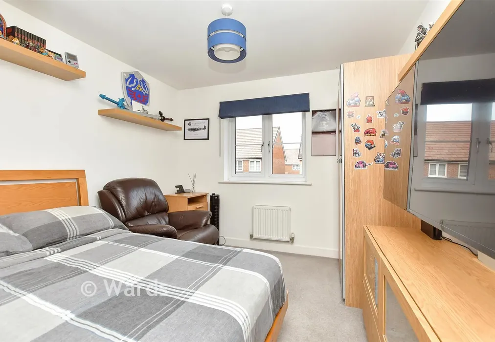 Bedroom 2 - Haffenden Avenue, Sittingbourne, Kent - Wards of Kent