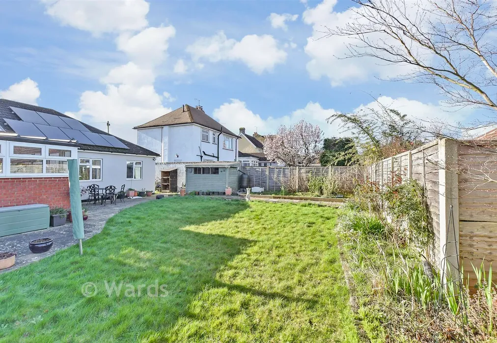 Rear Garden - College Road, Sittingbourne, Kent - Wards of Kent