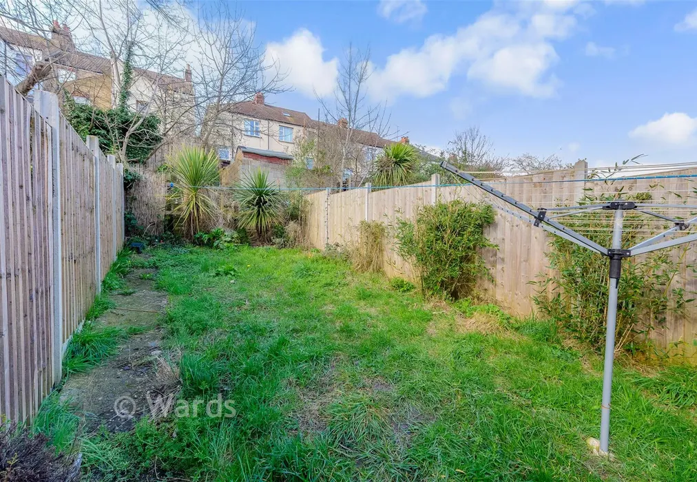 Rear Garden - Dale Street, Chatham, Kent - Wards of Kent