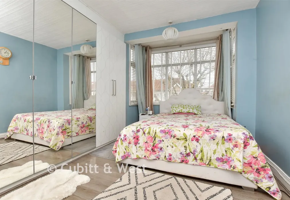 Bedroom 1 - Manor Road, Mitcham, Surrey - Wards of Kent