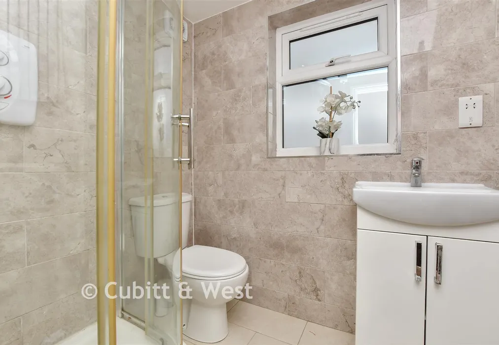 Shower Room - Manor Road, Mitcham, Surrey - Wards of Kent
