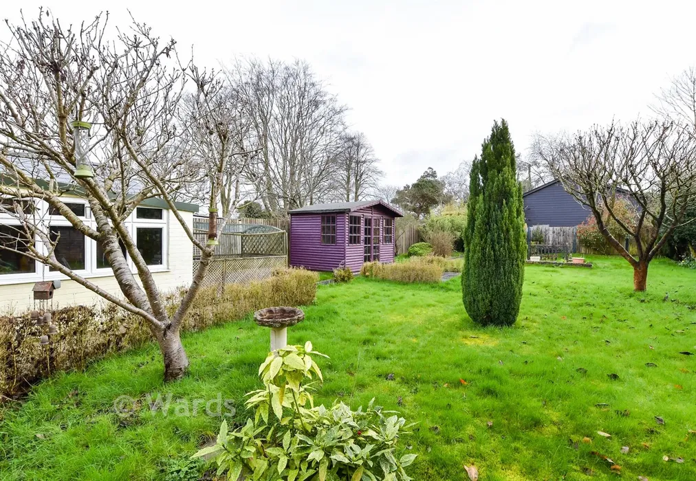 Rear Garden - Lested Lane, Chart Sutton, Maidstone, Kent - Wards of Kent