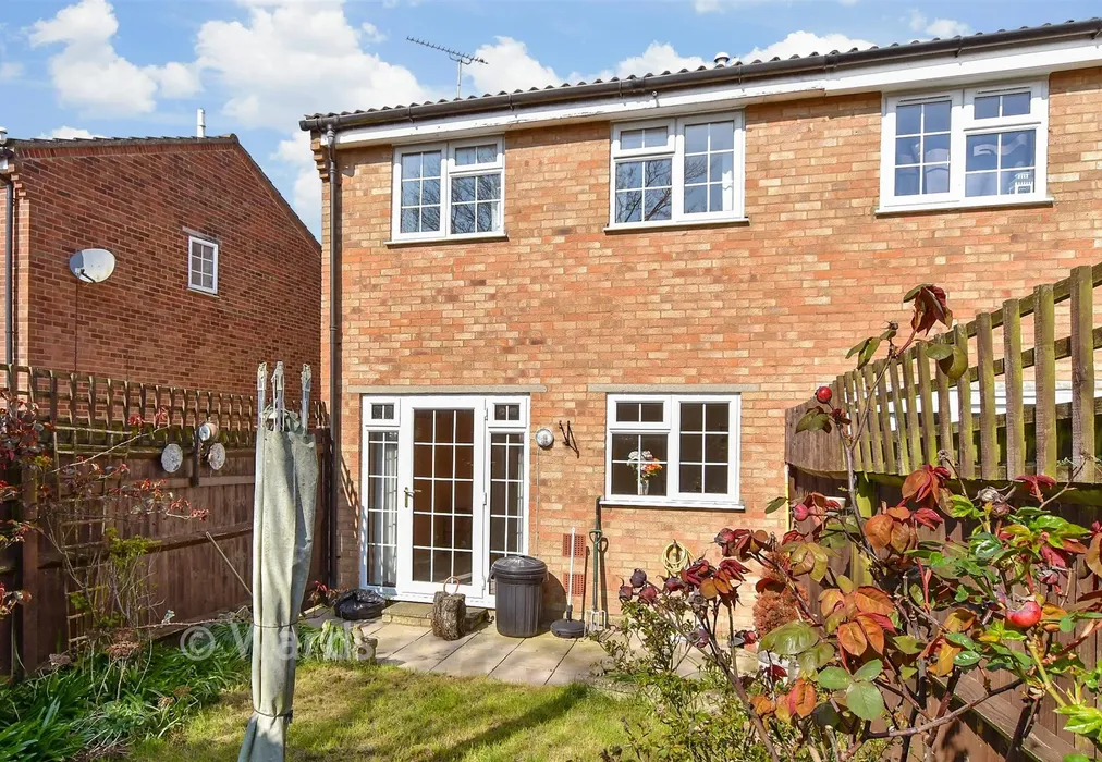 Rear Elevation - Kingston Crescent, Lords Wood, Chatham, Kent - Wards of Kent