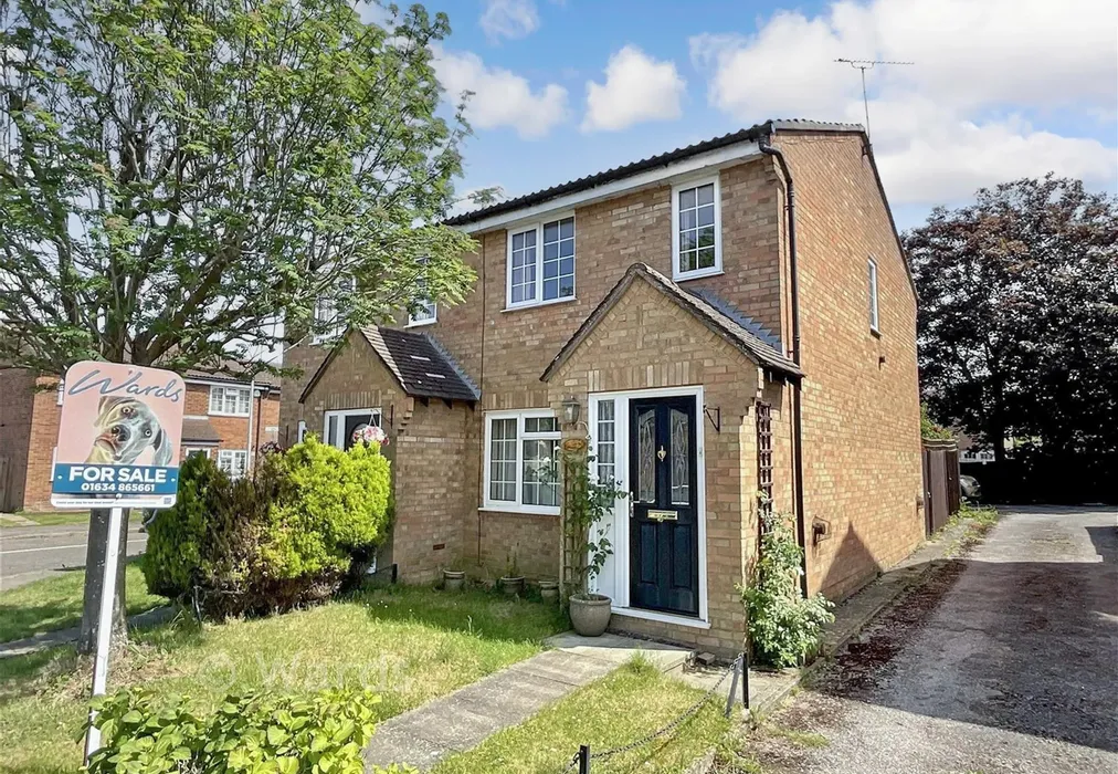 Front - Kingston Crescent, Lords Wood, Chatham, Kent - Wards of Kent