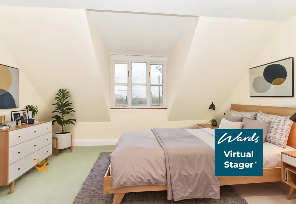 Bedroom 2 (Nordic style) - Mill Stream Place, Tonbridge, Kent - Wards of Kent