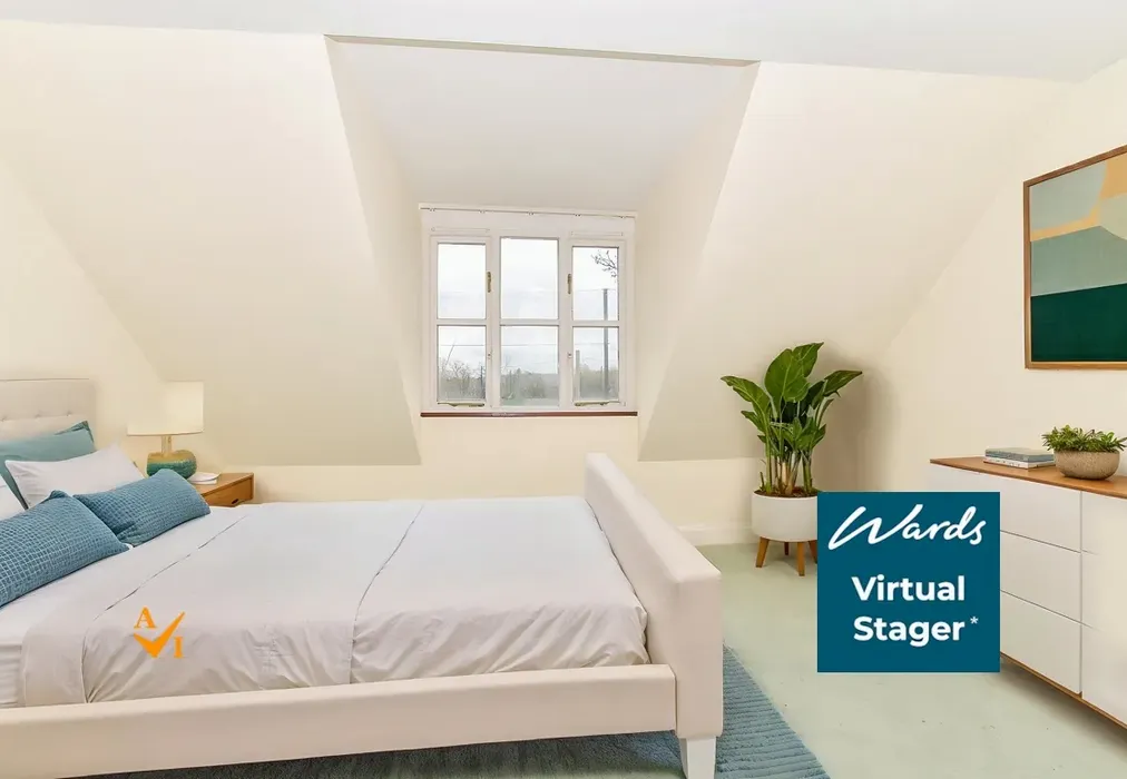 Bedroom 2 (Contemporary style) - Mill Stream Place, Tonbridge, Kent - Wards of Kent