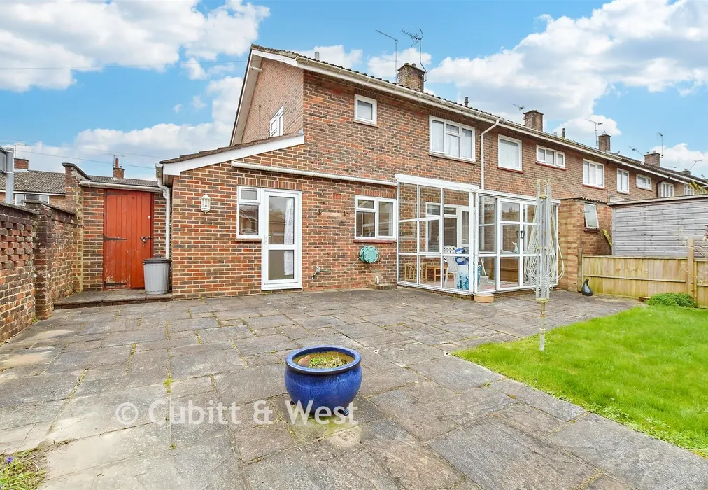 Rear Elevation - Monksfield, Crawley, West Sussex - Wards of Kent