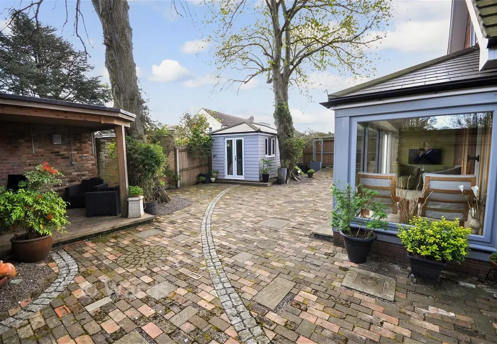 Rear Garden - Georgian Way, Wigmore, Gillingham, Kent - Wards of Kent