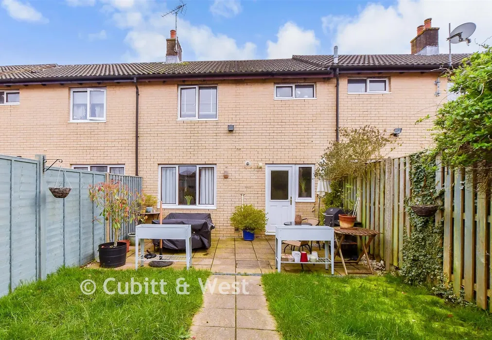 Rear Elevation - Peterlee Walk, Bewbush, Crawley, West Sussex - Wards of Kent