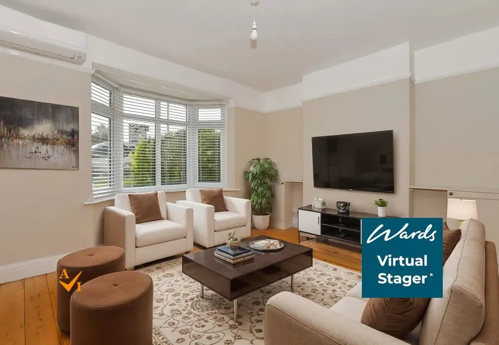 Lounge (Contemporary style) - Moncktons Avenue, Maidstone, Kent - Wards of Kent