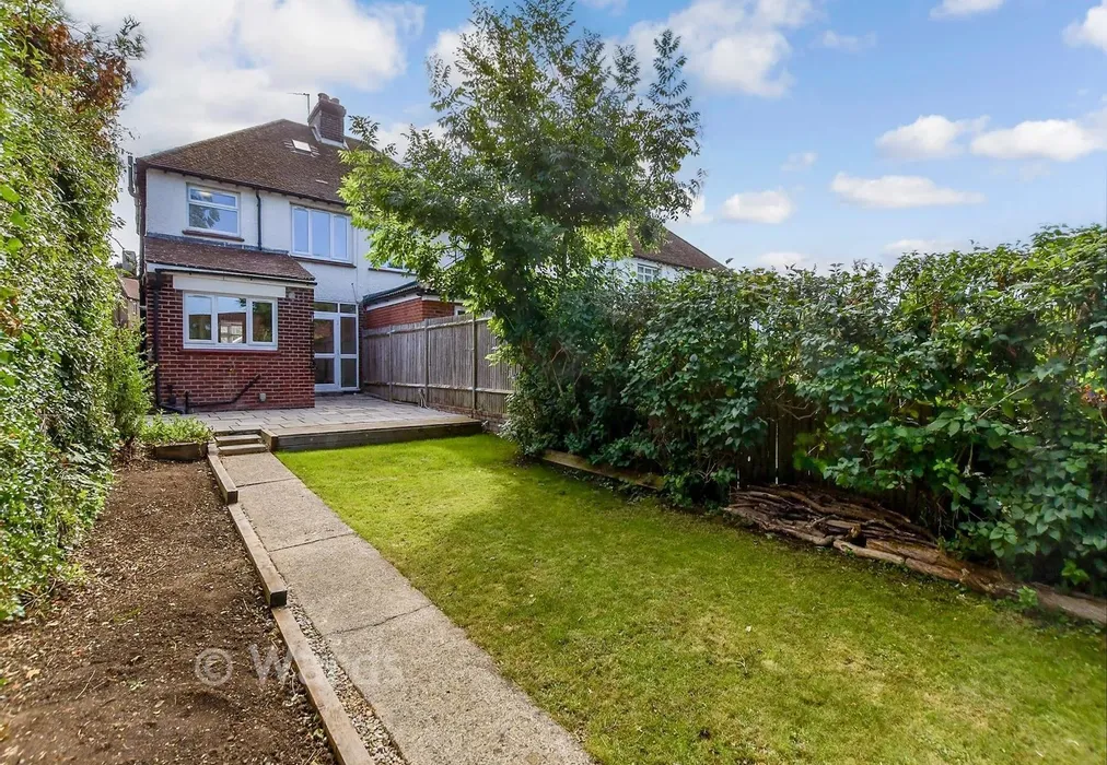 Rear Garden - Moncktons Avenue, Maidstone, Kent - Wards of Kent