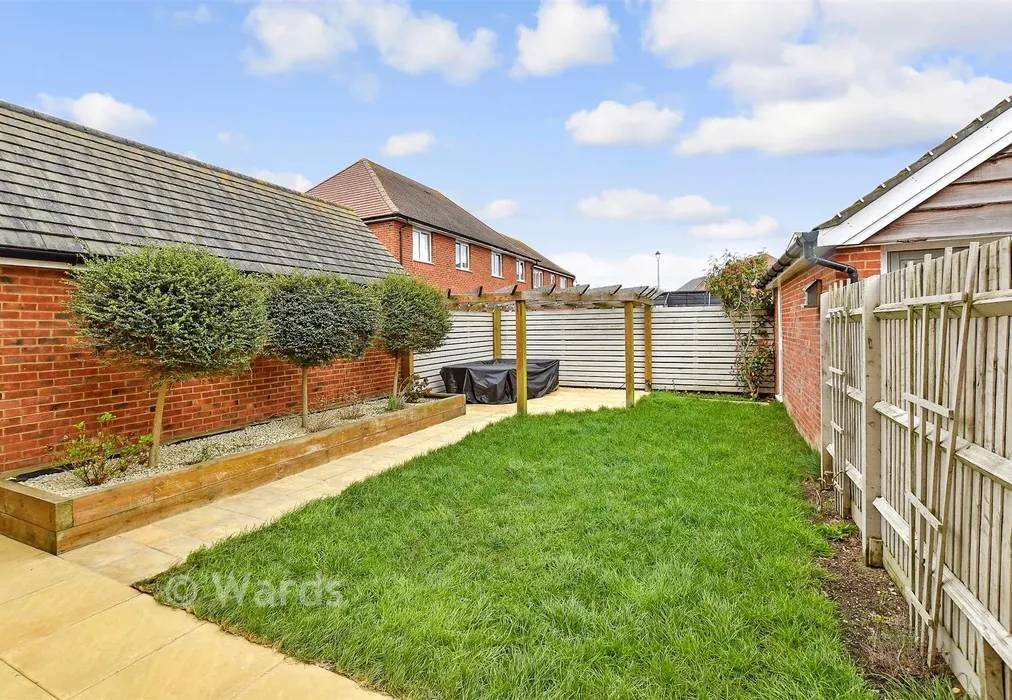 Rear Garden - Hoplands Road, Canterbury, Kent - Wards of Kent