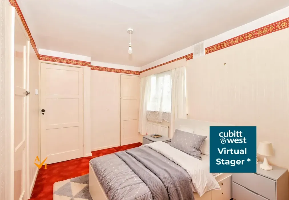 Bedroom 1 (Nordic style) - Manor Way, Uckfield, East Sussex - Wards of Kent