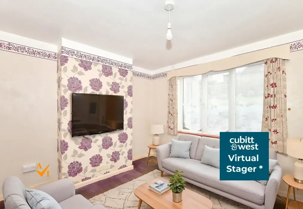 Lounge (Contemporary style) - Manor Way, Uckfield, East Sussex - Wards of Kent